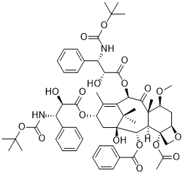 Cabazitaxel EP Impurity G Reference Standard 2D chemical structure