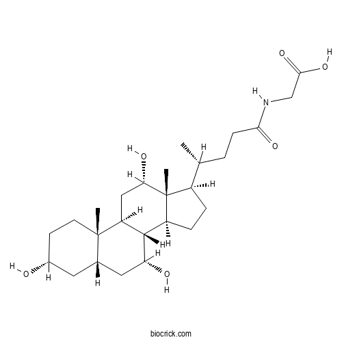 Glycocholic acid 2D chemical structure