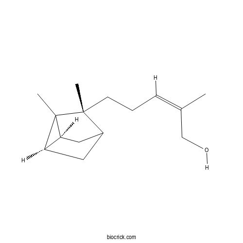 （Z）-&alpha;-Santalol 2D chemical structure