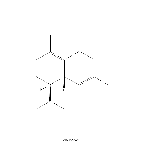 (-)-&delta;-Cadinene 2D chemical structure