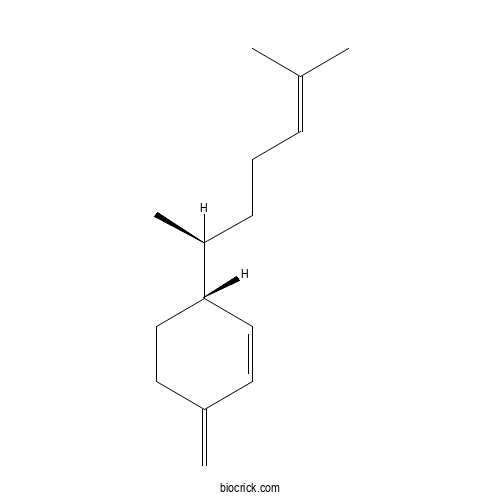 &beta;-Sesquiphellandrene 2D chemical structure