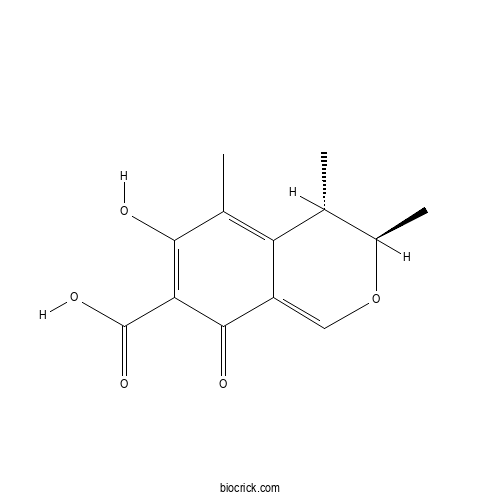 Citrinin 2D chemical structure