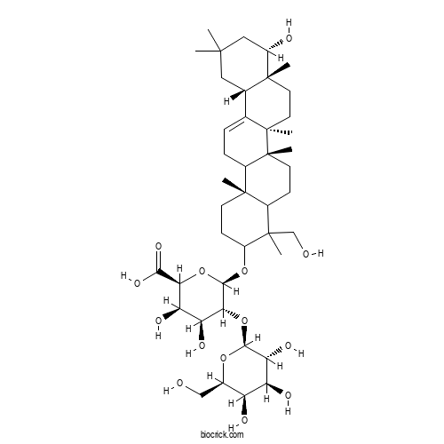 Azukisaponin II 2D chemical structure