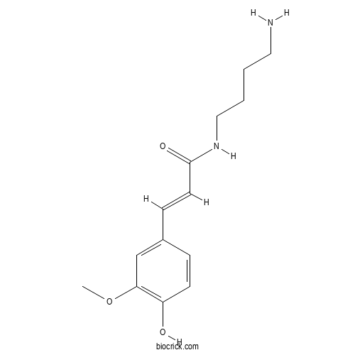 Feruloylputrescine 2D chemical structure